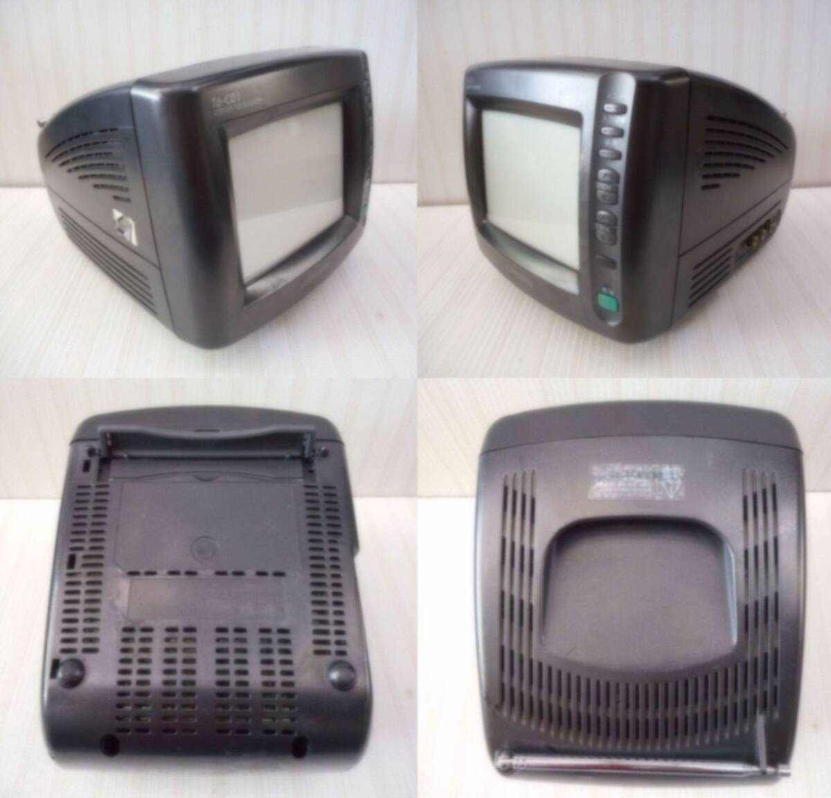 YUPITERU ポータブル 6型 カラーテレビ T6-C01 の画像5
