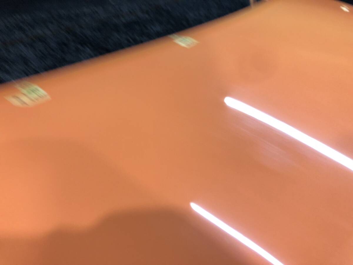 スズキ ハスラー MR31S ボンネット フードパネル A7K パッションオレンジ／ホワイト 57300-65P01 57300-65P02 2015年 650336の画像4