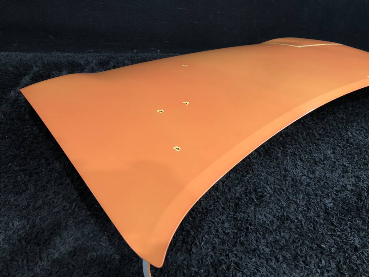 スズキ ハスラー MR31S ボンネット フードパネル A7K パッションオレンジ／ホワイト 57300-65P01 57300-65P02 2015年 650336の画像8