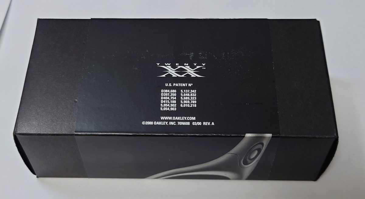 OAKLEY TWENTY XX ルビーイリジウム Jet Black Ruby Iridium OAKLEY TWENTY XX ルビーイリジウム Jet Black Ruby Iridium