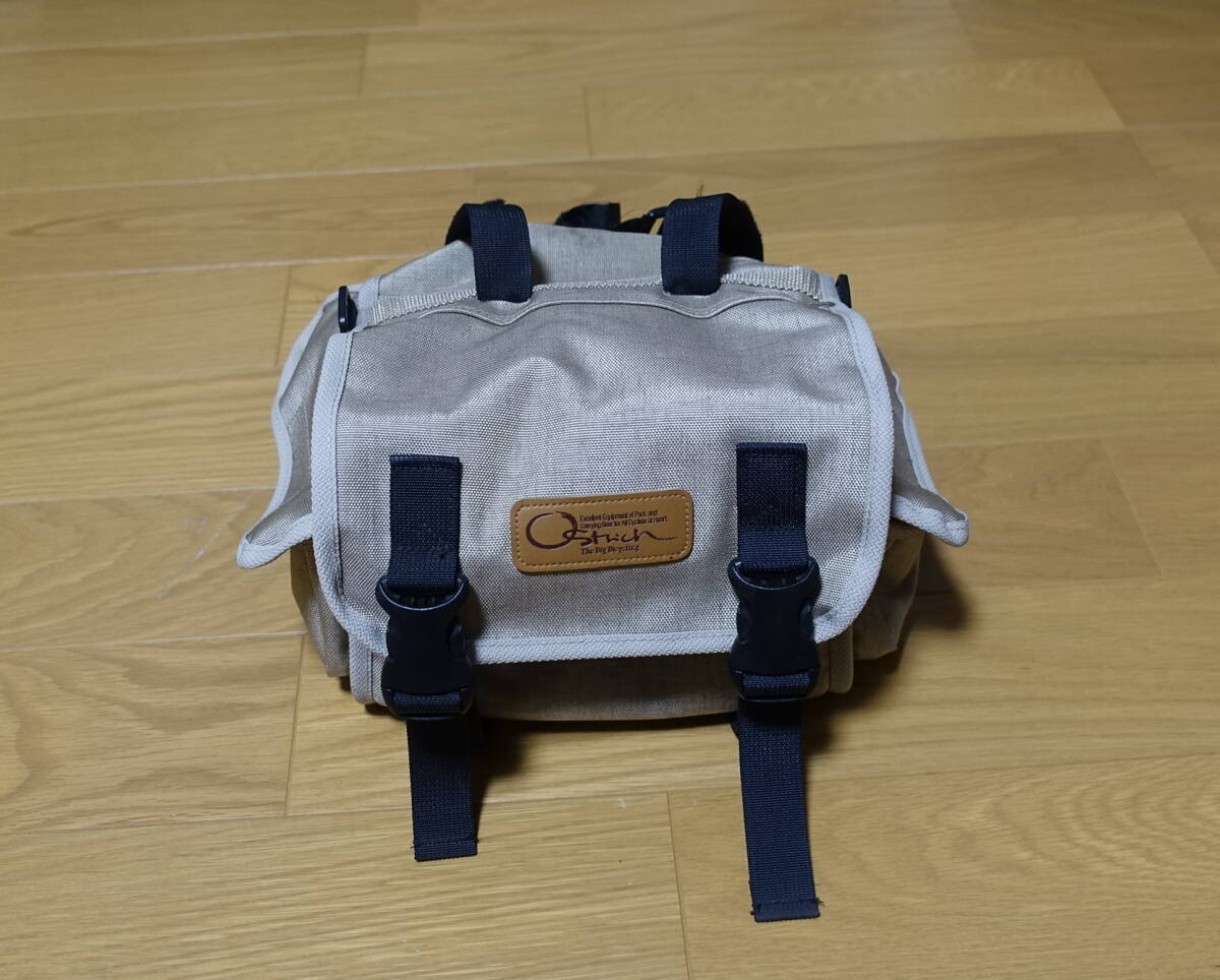  Ostrich (OSTRICH) saddle-bag [SP-731] beige 