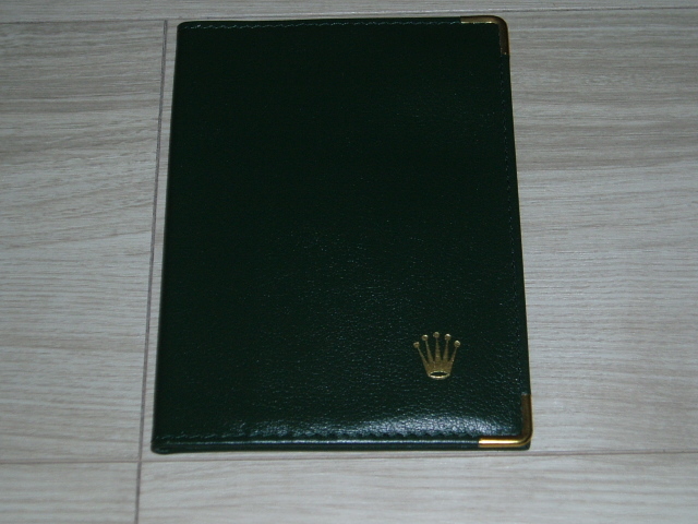 未使用品（かなり古いものです）ロレックス パスポートケース カードケース　非売品_画像1