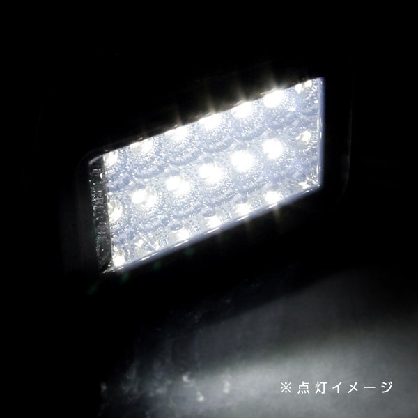 スズキ キャリイ トラック DA63T H17.8MC～H25.8 LED 12灯 バックランプ ユニット スモークレンズ ライト T16形状_画像3