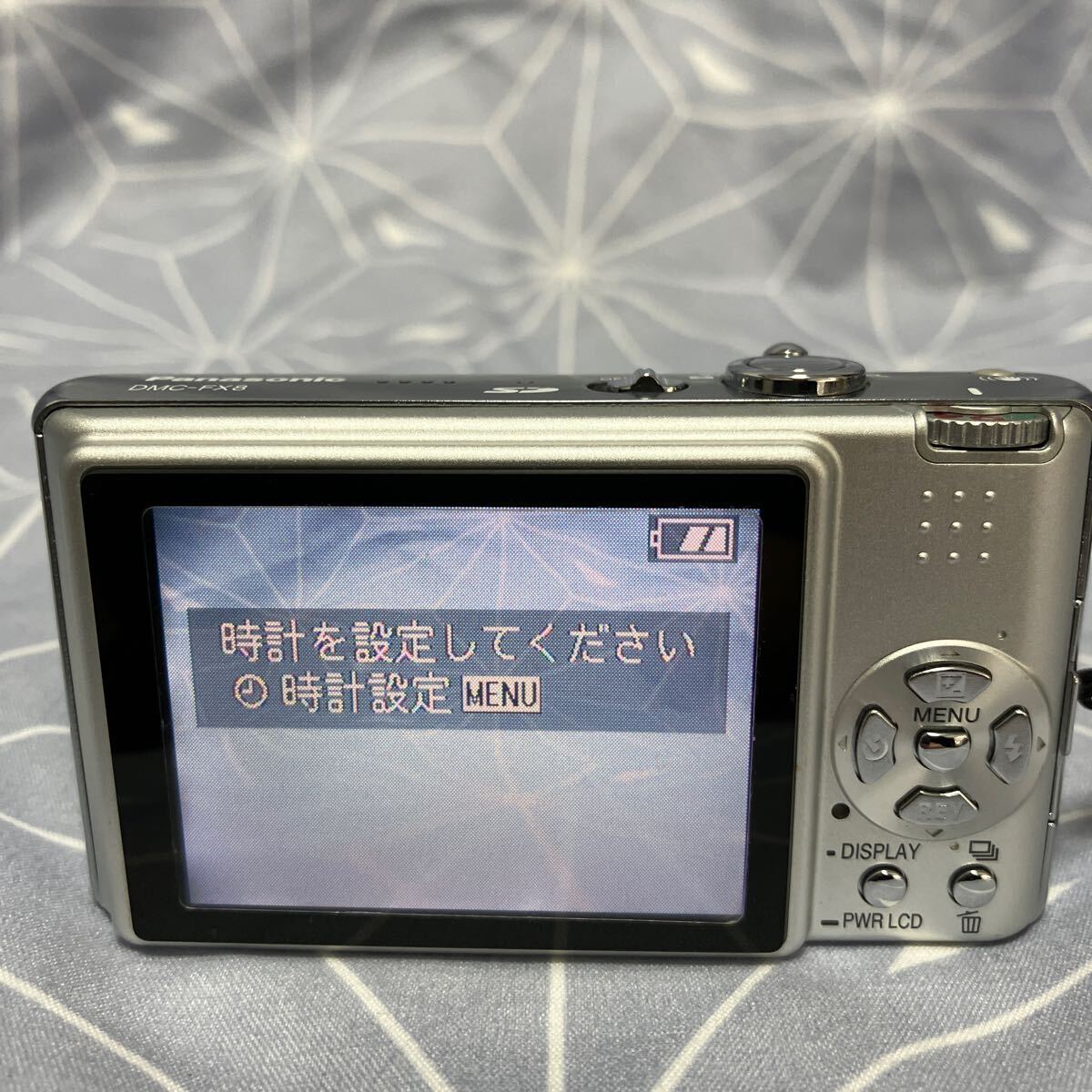 動作 パナソニック Panasonic LUMIX DMC-FX8 ルミックス シルバー コンパクトデジタルカメラ デジカメ カメラ デジカメ 業者 h2w0429_画像4