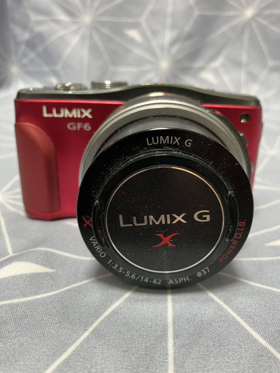 Panasonic LUMIX ルミックス DMC-GF6 GF6 レンズ H-PS14042 ミラーレス一眼 ホワイト カメラ デジカメ 業者 h2w0427_画像2