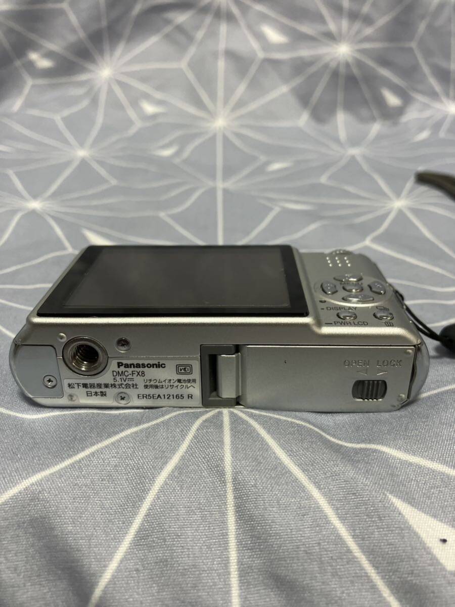 動作 パナソニック Panasonic LUMIX DMC-FX8 ルミックス シルバー コンパクトデジタルカメラ デジカメ カメラ デジカメ 業者 h2w0429_画像7