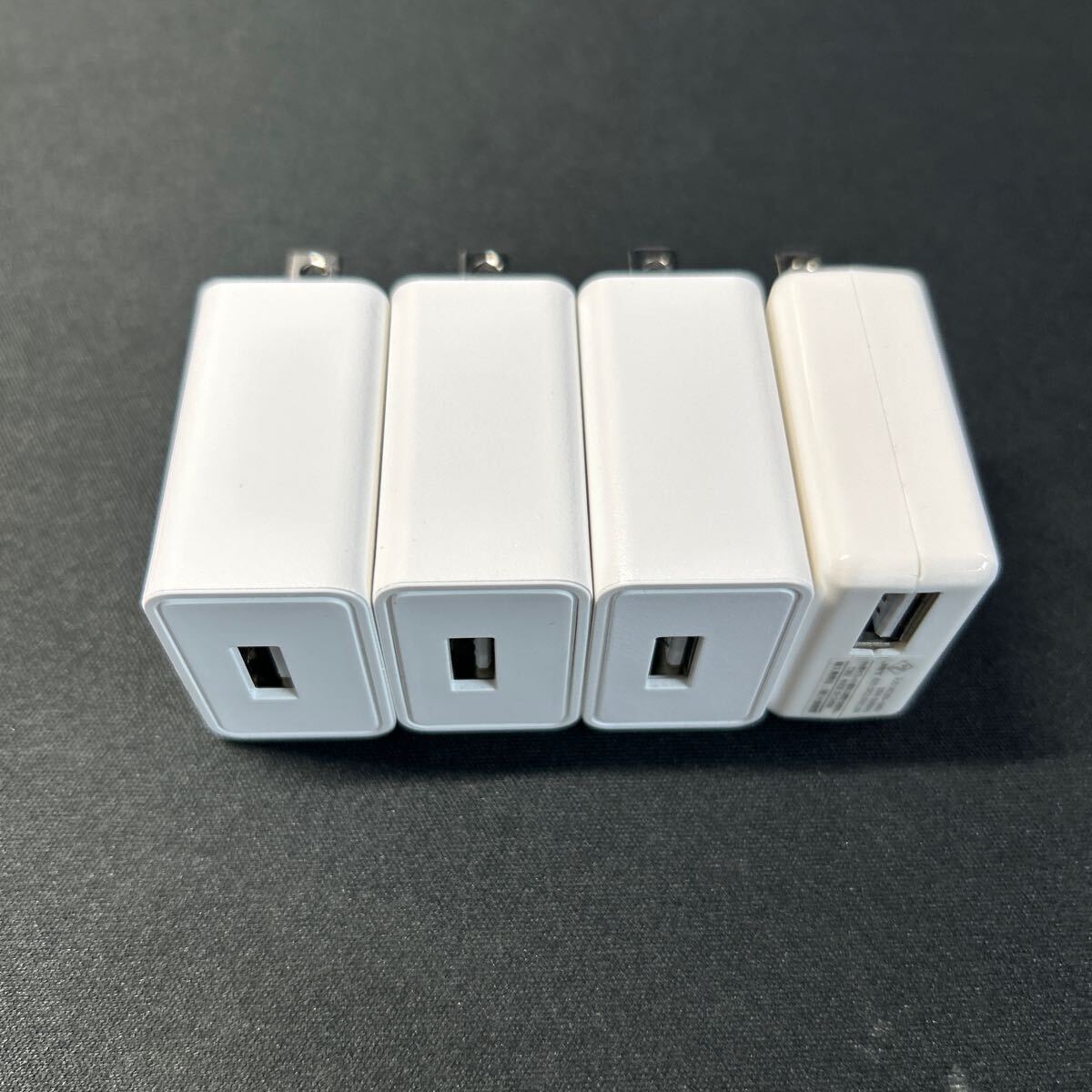 中古 ATOMCAM2用USB 5V 1A 純正ACアダプタ(アダプタのみ) 3個セット、ダイソーアダプタおまけ付きの画像4