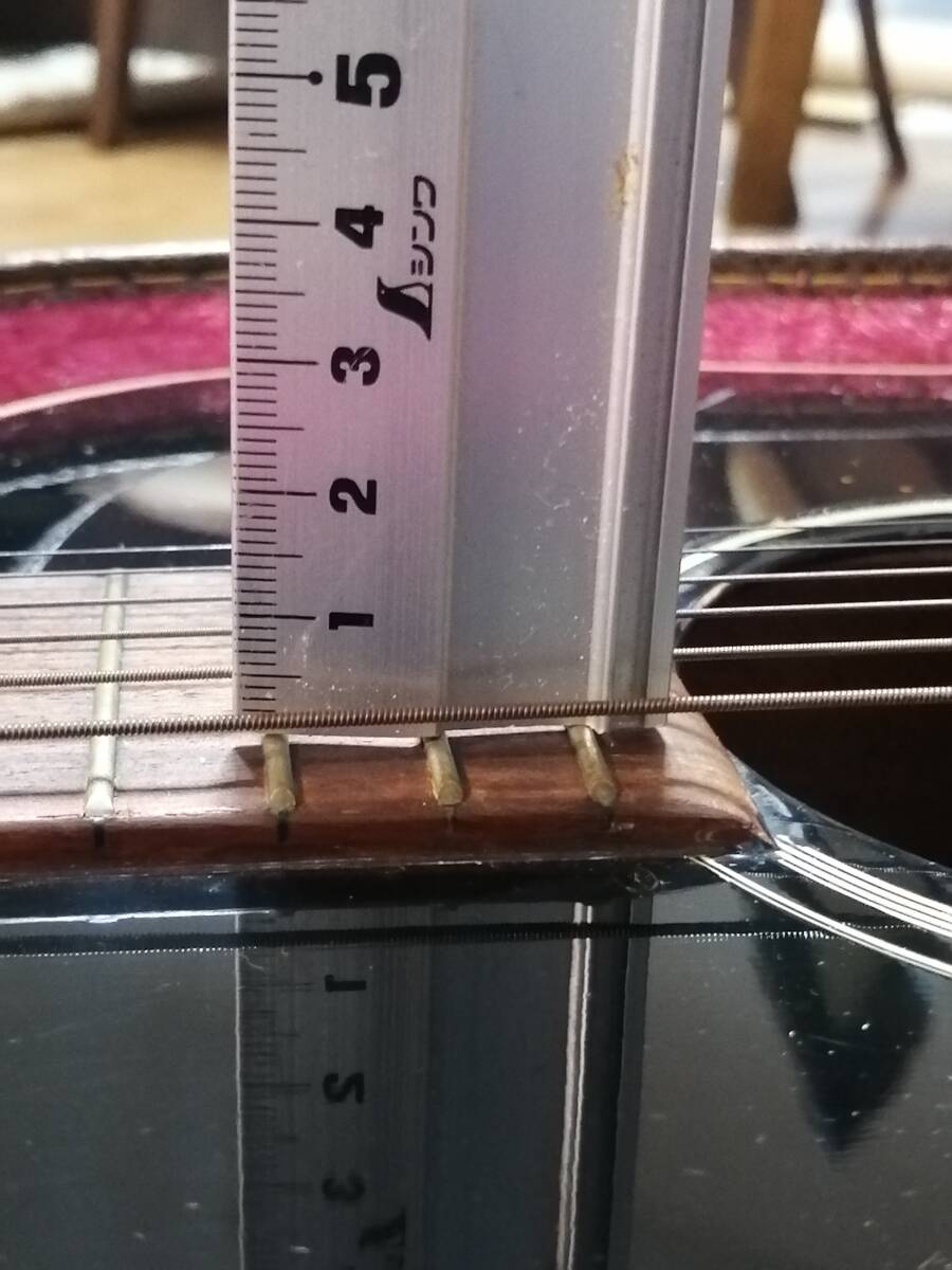 ビンテージ Greco W-404BS グレコ 1981年 富士弦 フジゲン製 ★ハードケース付 アコースティックギター GIBSON ギブソンJ-45 コピーモデルの画像10