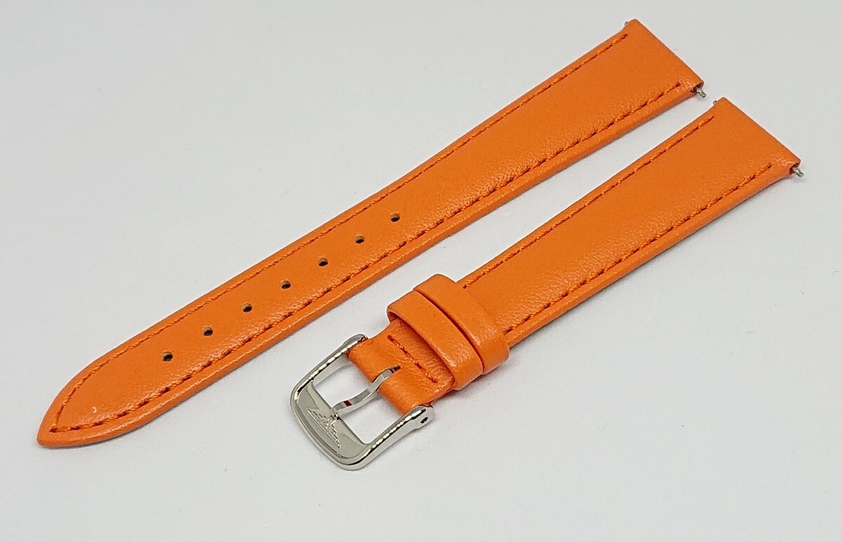 LONGINES ロンジン 純正 カーフ ベルト 15mm 未使用 尾錠付き