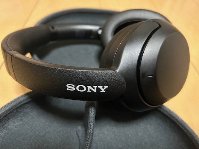 SONY ソニー ヘッドホン ワイヤレス ノイズキャンセリング WH-XB910N EXTRA BASS 通電確認済 ブラック 美中古品の画像5