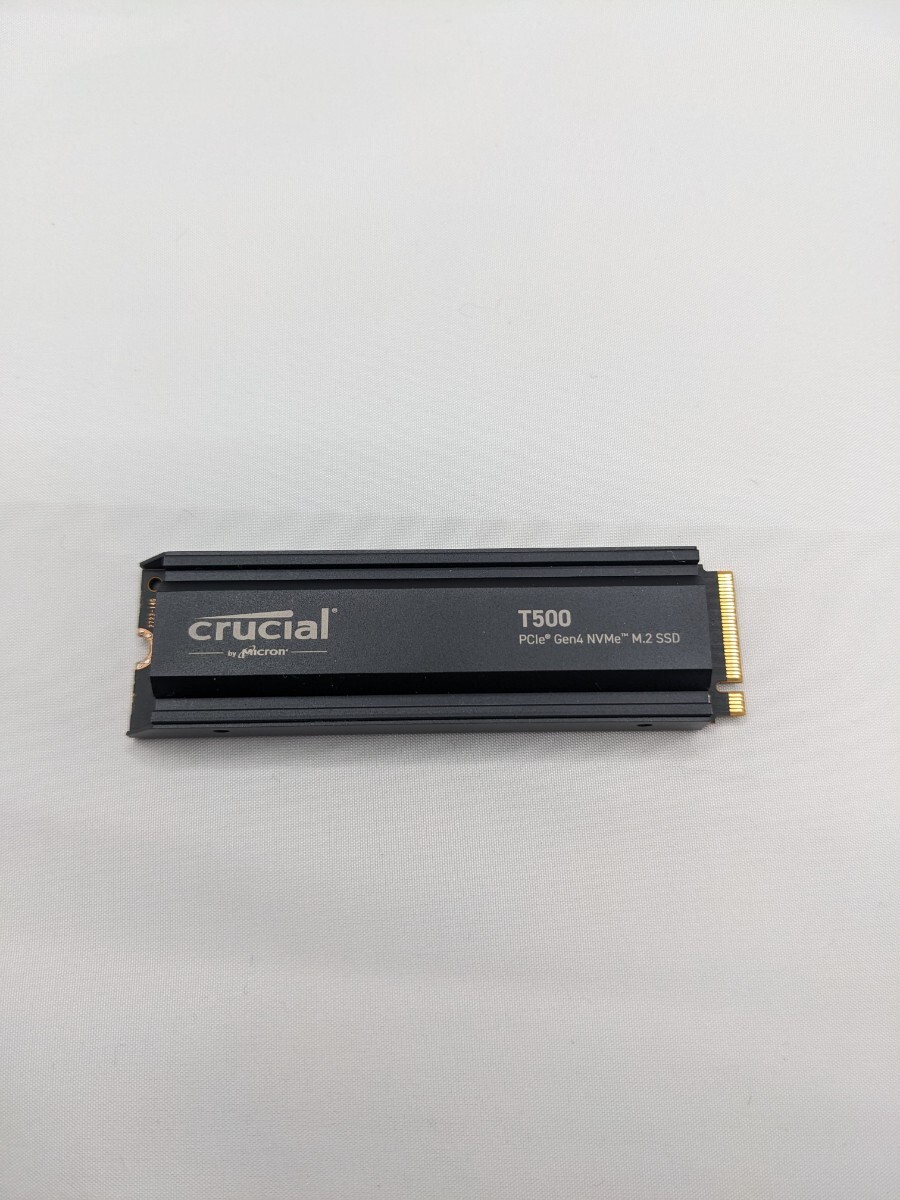 Crucial T500 2TB PCIe Gen4 MVMe SSD ジャンクの画像2