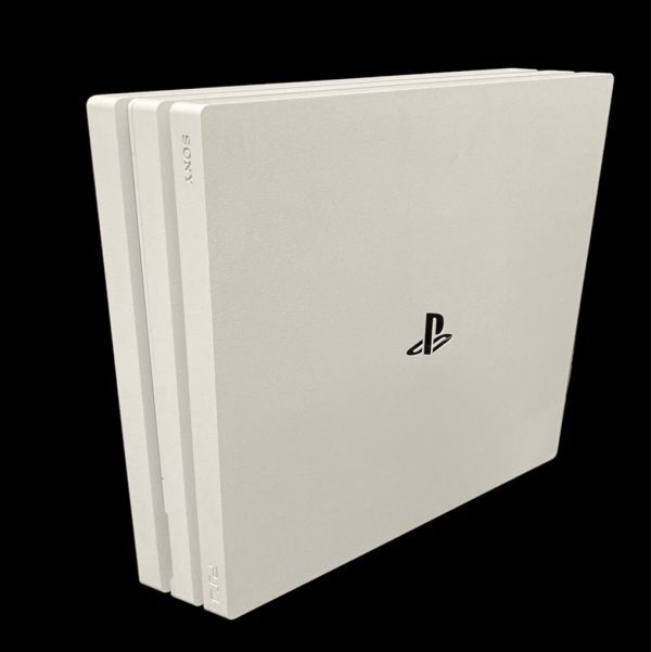 【PS4 動作確認済】PlayStation 4 Pro グレイシャー・ホワイト 1TB (CUH-7200BB02)