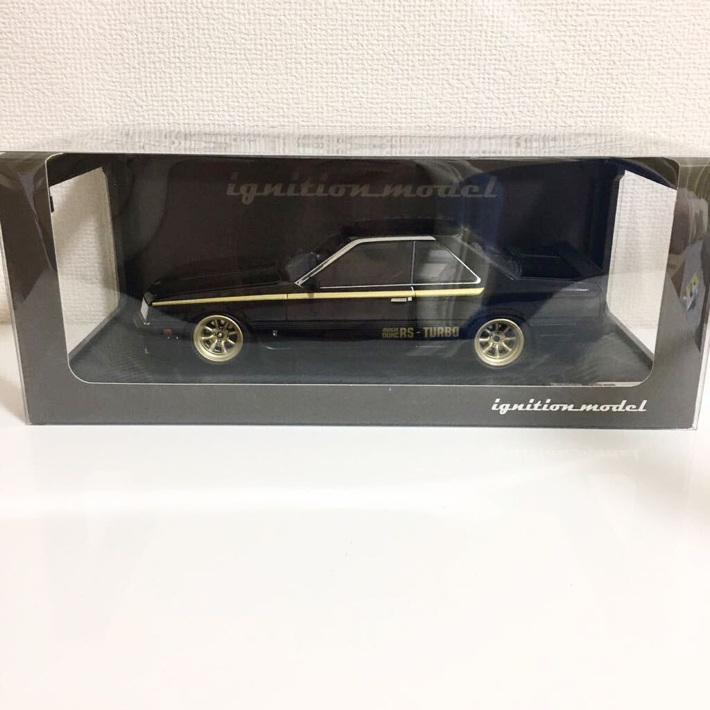 【新品】イグニッションモデル 1/18 Nissan 日産 ニッサンスカイライン 2000 RS-Turbo(R30) ブラックミニカー SKYLINE ignitionmodel _画像1