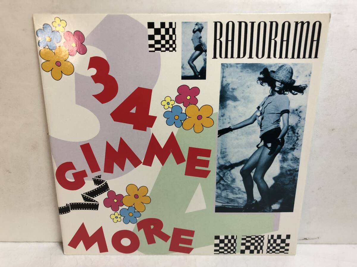 40419S 輸入盤 12inch EP★RADIORAMA/3,4 GIMME MORE★RA 10/90_画像1