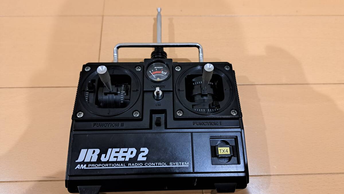 JR JEEP2 プロポ 送信機 受信機 サーボ セット  実働の画像3