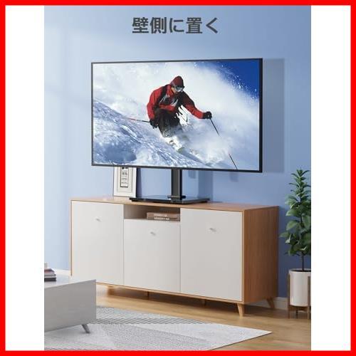 テレビスタンド tvスタンド tv stand テレビ台 ロータイプ vesa 卓上 モニター 壁寄せ 壁掛け 32~60インチ対応_画像6