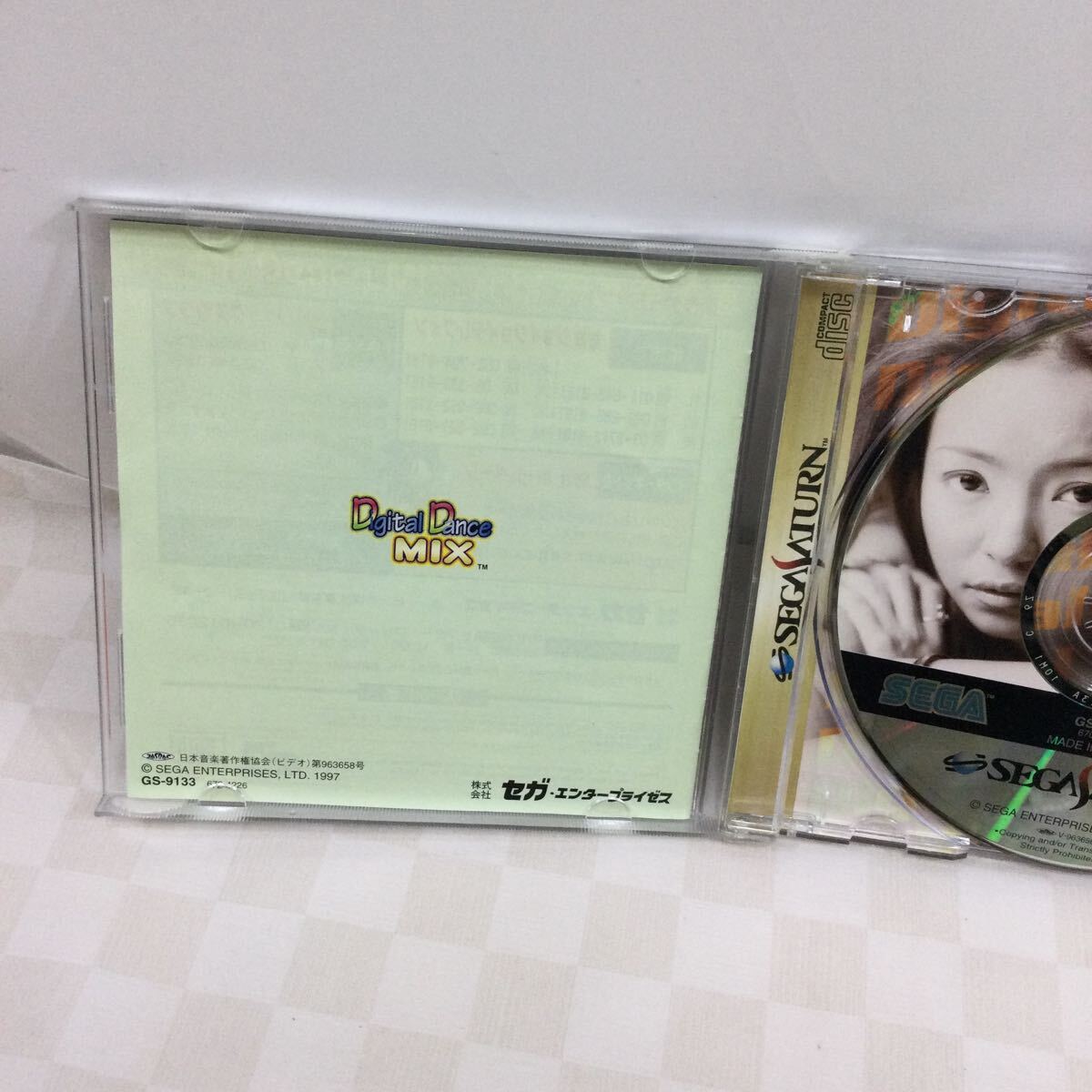 62※【同梱可】SEGASATURN セガサターン ゲームソフト SS デジタルダンスミックス vol1 安室奈美恵の画像3