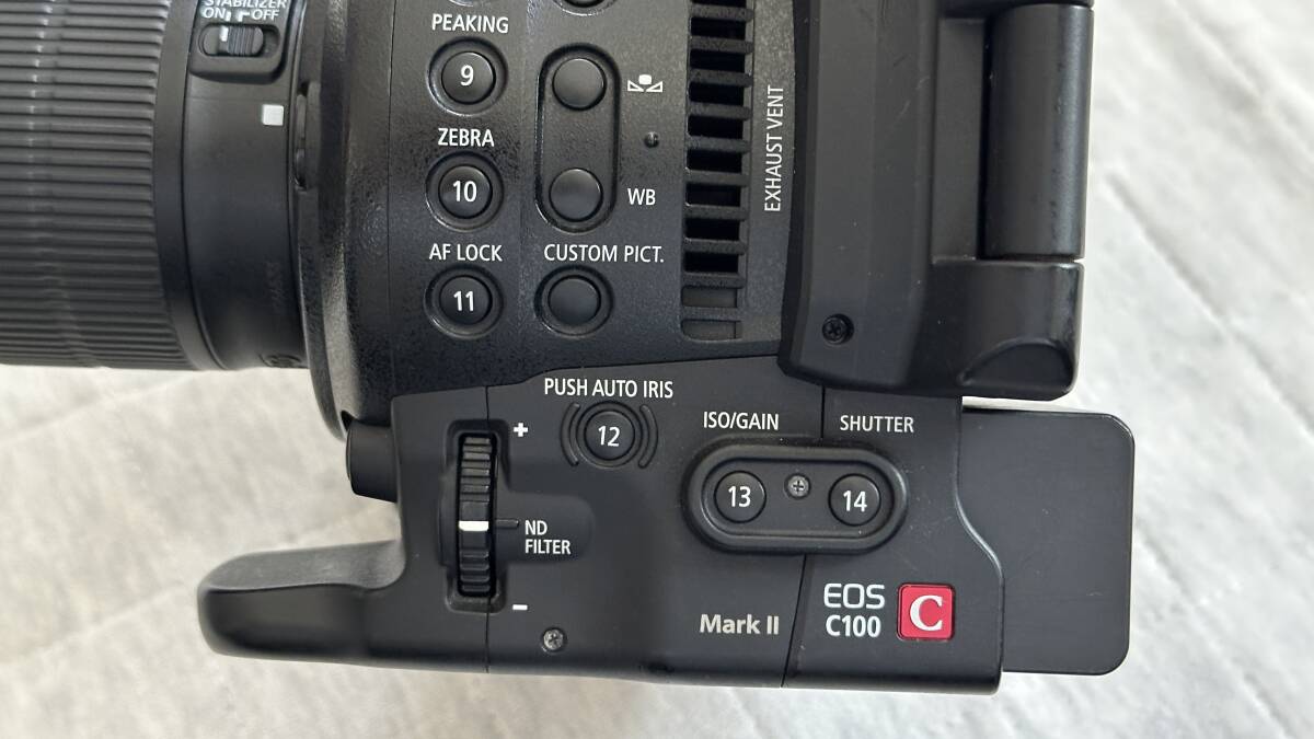Canon EOS C100MK2 デジタルシネマカメラ ボディー(EFマウント) EOS C100 Mark IIの画像7