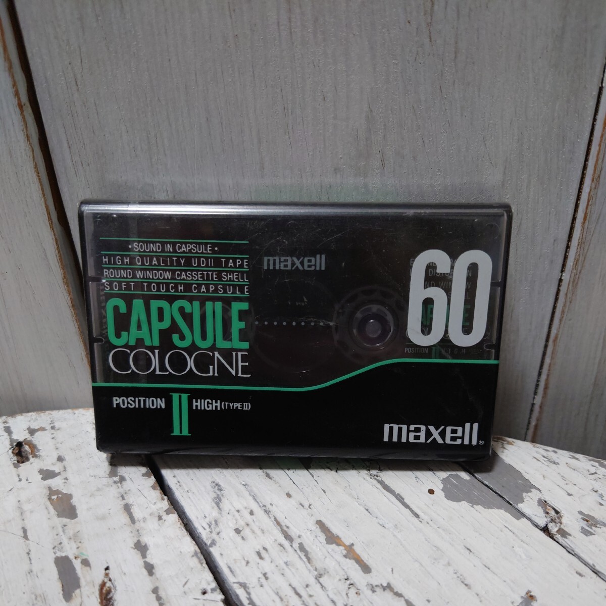 未開封 ★ カセットテープ maxell マクセル CAPSULE COLOGNE 60 ハイポジション の画像2