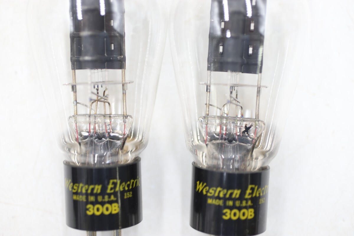 Western Electric 300B ２点 シリアル3桁 (152) 真空管 ウエスタンエレクトリック (E2870)の画像3