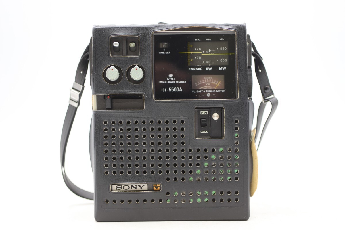 SONY ソニー スカイセンサー ICF-5500A ラジオ 昭和レトロ (D2970)_画像1