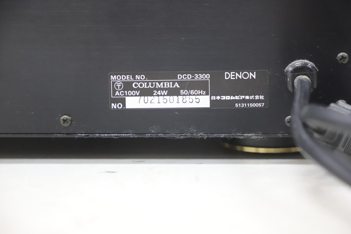 DENON/デノン DCD-3300 CDプレーヤー (C3108)