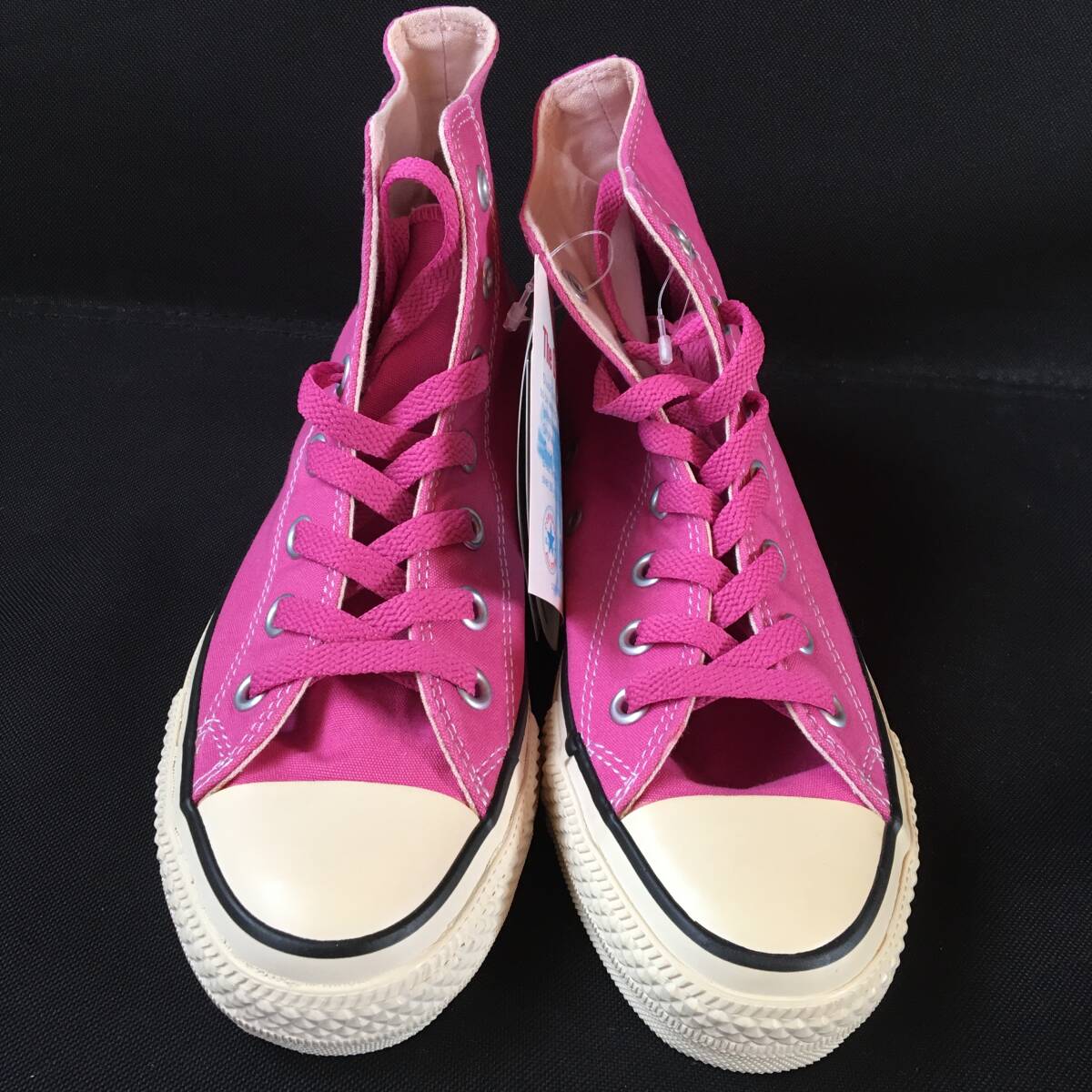 新品 23.5 CANVAS ALL STAR HI コンバース キャンバス オールスター HI ハイカット ピンク PINK_画像2