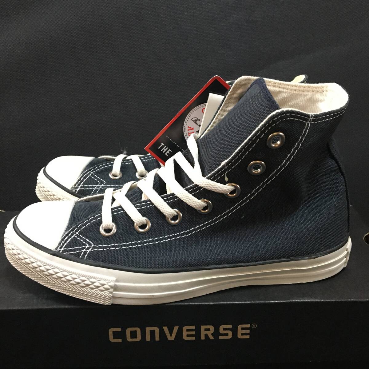 新品 24.5 CONVERSE ALL STAR LP WASHED CL HI コンバース オールスター _画像1