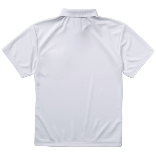 ポロシャツ XXXXL ネイビー ドライ素材 ベーシック 無地 半袖 ドライ 吸水 速乾 胸ポケットあり A692 4XL 5L 紺 紺色の画像5