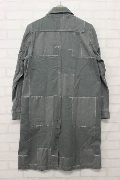 1J1581■新品 レミレリーフ パッチワークJQ M-65コート_画像2