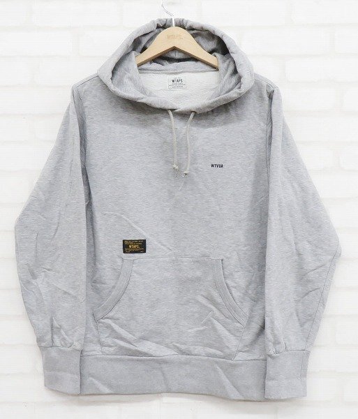 7T0864■WTAPS HELLWEEK HOODED 161ATDT-CSM13 ダブルタップス スウェットパーカー_画像1