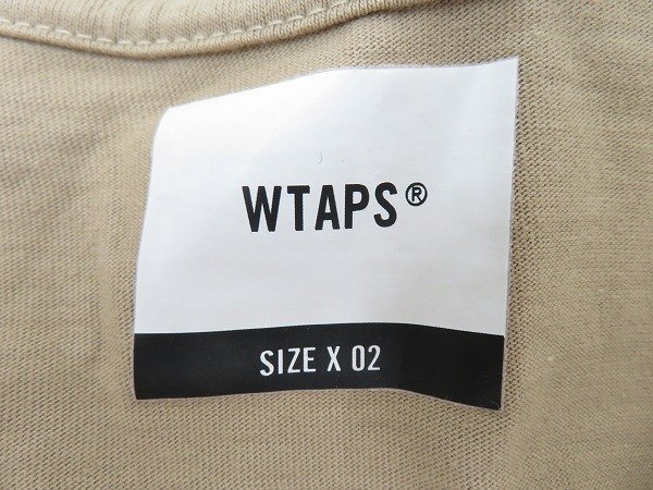 7T1011【クリックポスト対応】WTAPS WRANGLE SS TEE 211PCDT-ST04S ダブルタップス Tシャツ_画像3