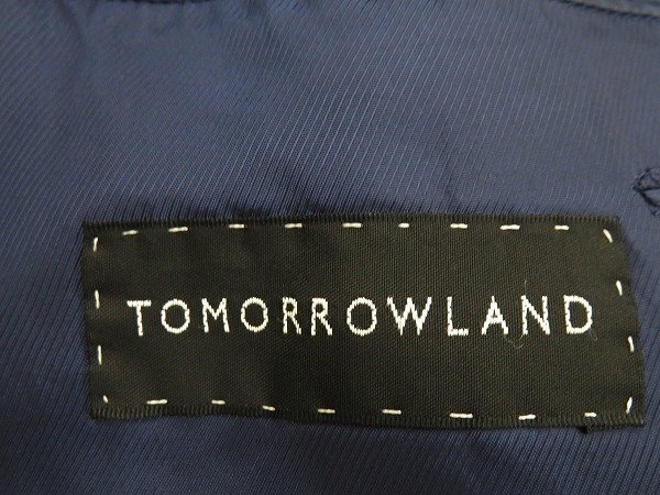 7T0978■トゥモローランド 2Bウールテーラードジャケット TOMORROW LAND_画像4