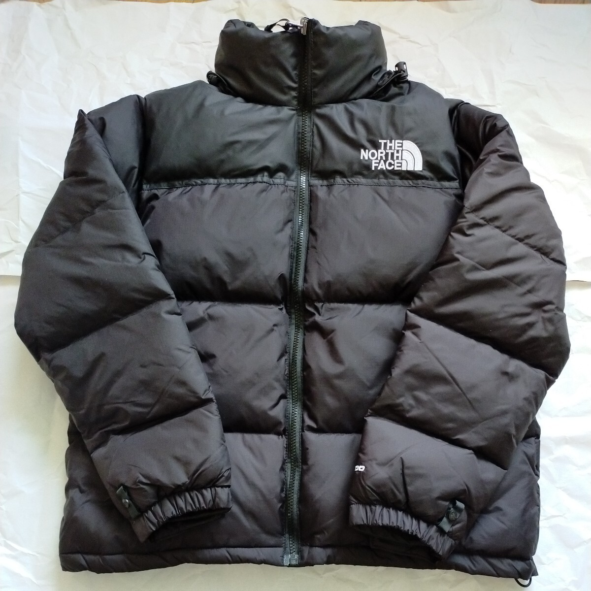 THE NORTHFACE ノースフェイス ヌプシジャケット Мサイズ ブラックの画像1