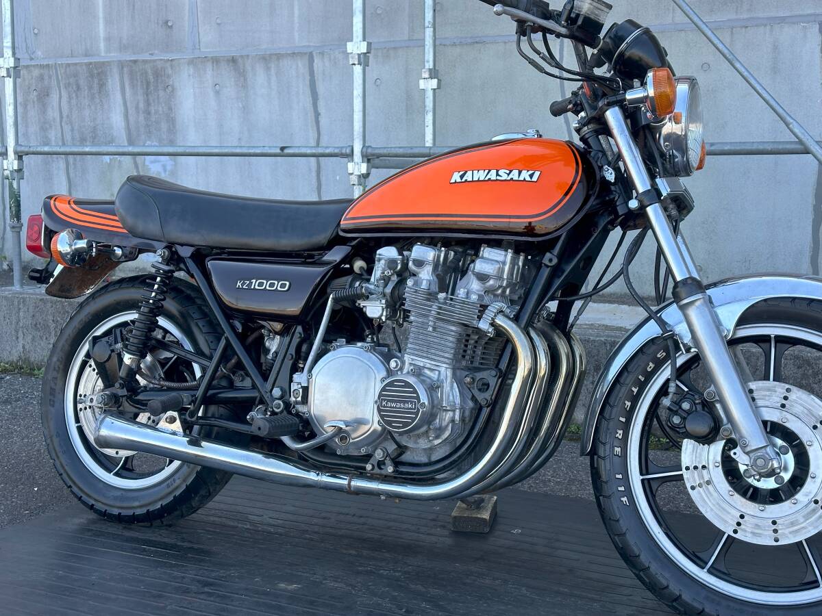 超極上 KZ1000 LTD!! 火の玉カラー!! 状態最高!! KAWASAKI カワサキ エンジン実働動画あり旧車絶版車 Z1 Z2 Z1R KZ900 Z900 KZ1000Aの画像2