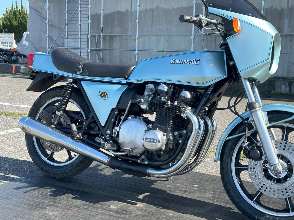 超極上 Z1R!! 状態最高!! エンジン絶好調!! KAWASAKI カワサキ エンジン実働 動画あり 旧車絶版車 KZ1000 Z1-R Z1 Z2 Z900 MK2の画像2