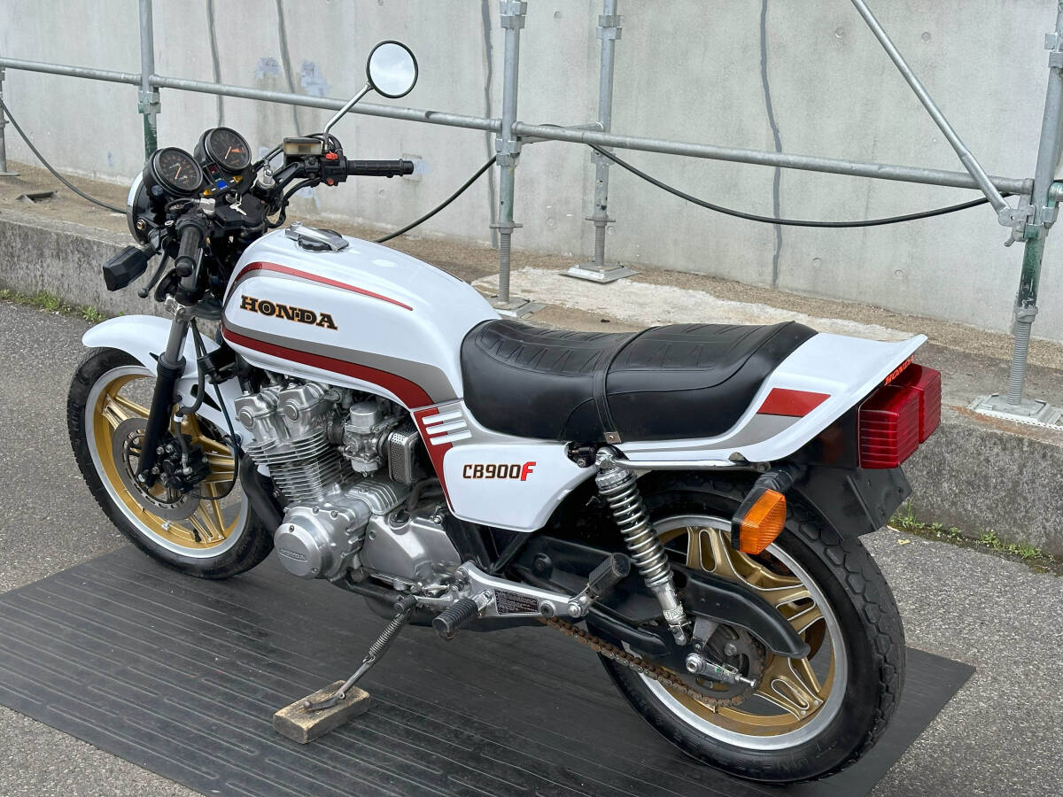 超極上CB900F !! エンジン絶好調!! 欧州カラー!! HONDA ホンダ エンジン実働 動画あり 旧車絶版車 CB750F CB1100F ボルドール BOL D'ORの画像6