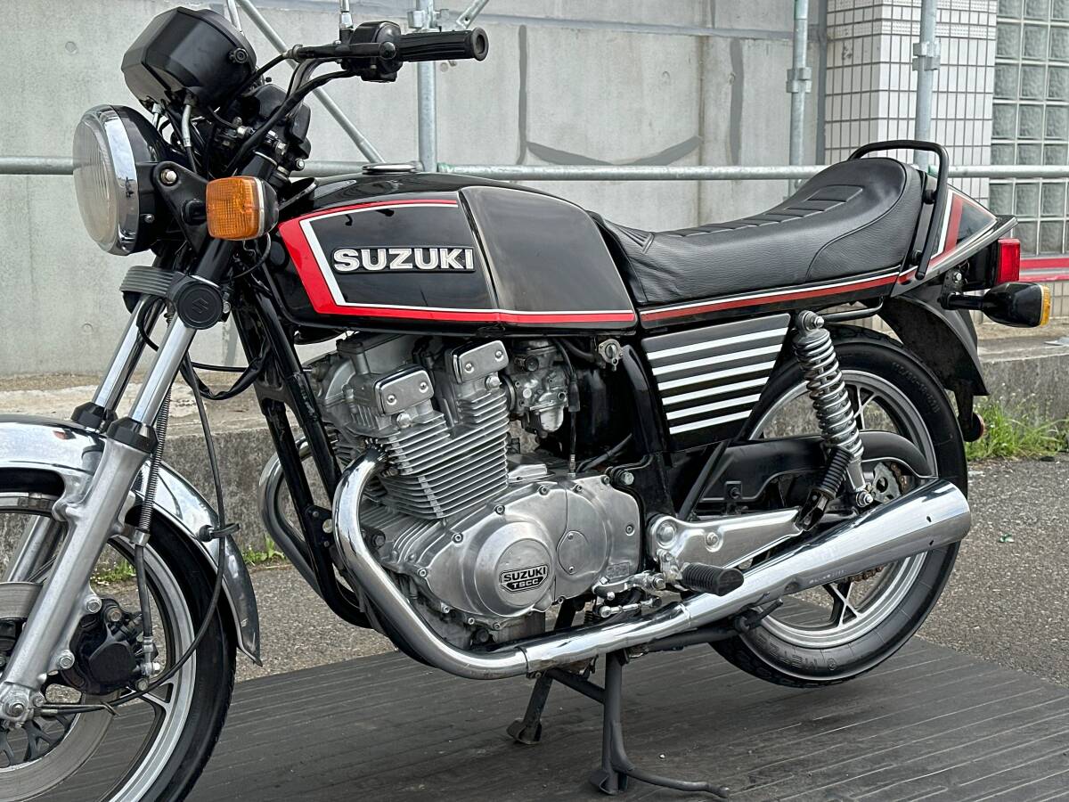 超極上GSX400E ザリ!! 状態最高!! ゴキ カタナ スズキ SUZUKI エンジン実働 動画あり 旧車絶版車 GSX400F GSX250E GS400 GS450 GSX450Eの画像5