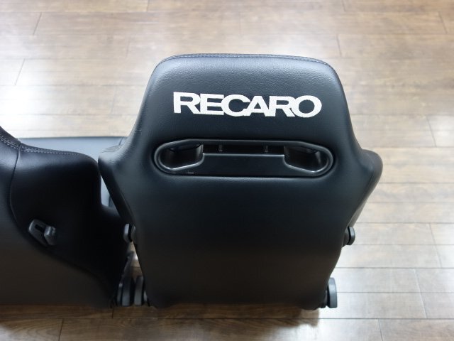  Recaro SR-VF black eggshell white Recaro rom and rear (before and after) Logo black W stitch both sides dial attaching Recaro regular goods base re-covering after unused goods 2 legs set 