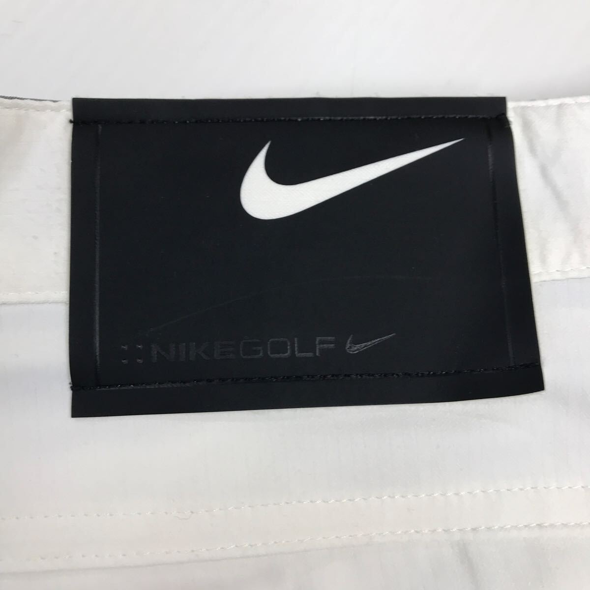 NIKE GOLF ナイキゴルフ　ハーフパンツ　ストレッチ　白　ショート　大きいサイズ　メンズ　36 XXL(3L) 34-105a_画像3