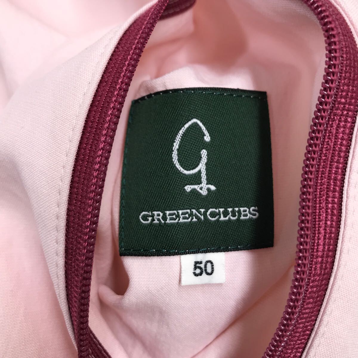 GREEN CLUBS グリーンクラブ ジップベスト ゴルフウェア ピンク スポーツ メンズ 50(L-XLサイズ) 34-113aの画像9
