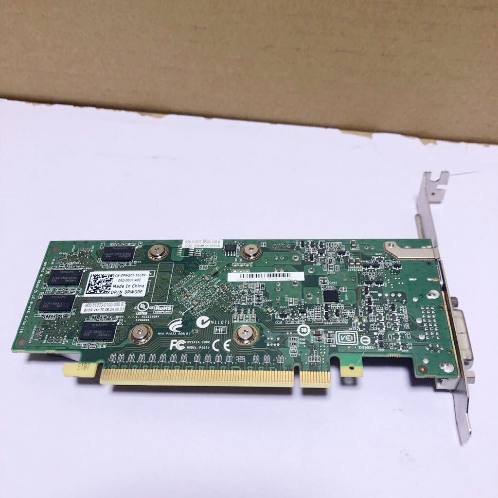 中古NVIDIA Quadro 600 DP DVI PCI-Express グラフィックボード 動作品SHZ235_画像5