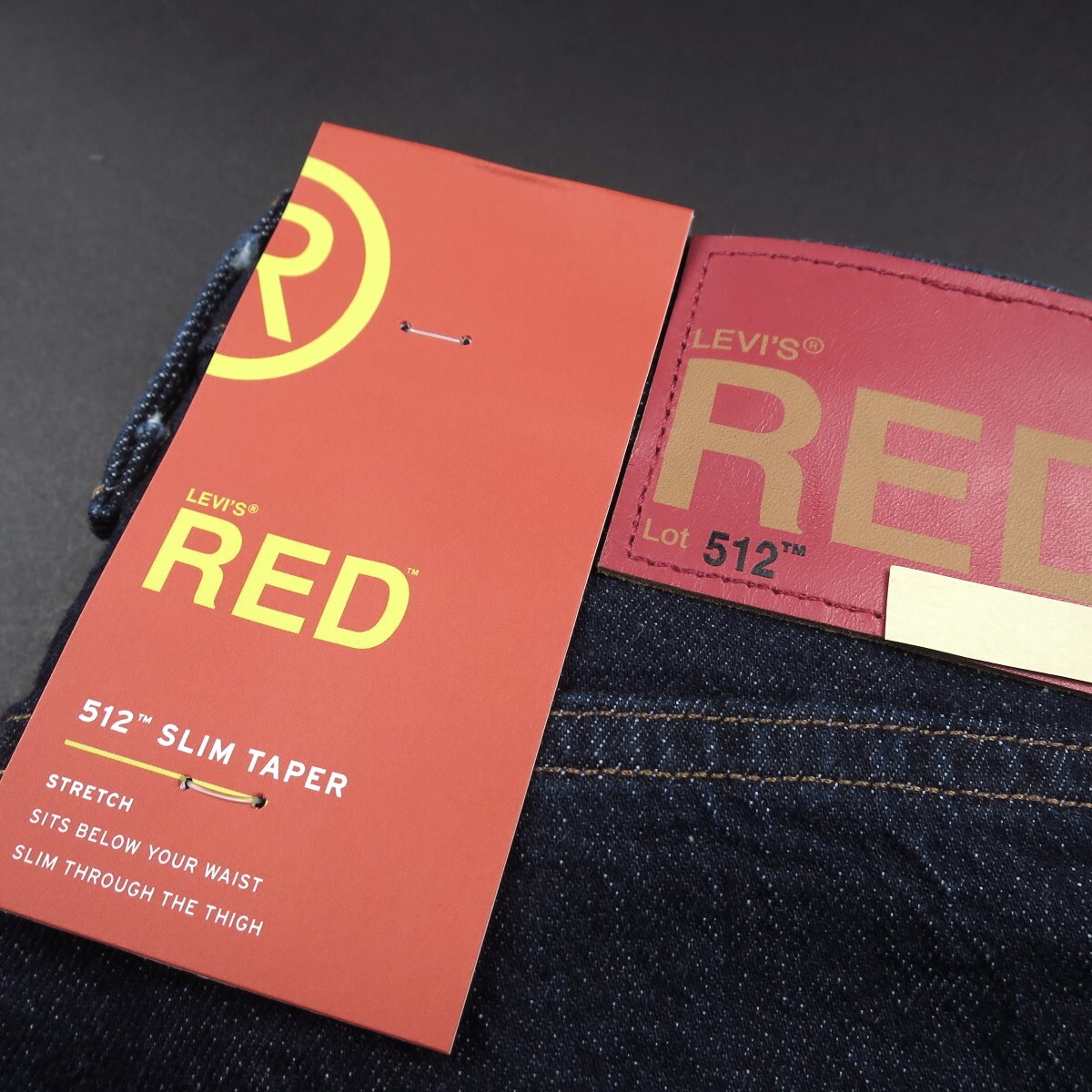 新品★リーバイスレッド/LEVI’S RED/512スリムテーパードフィットA269/000リンス/【30】_画像9