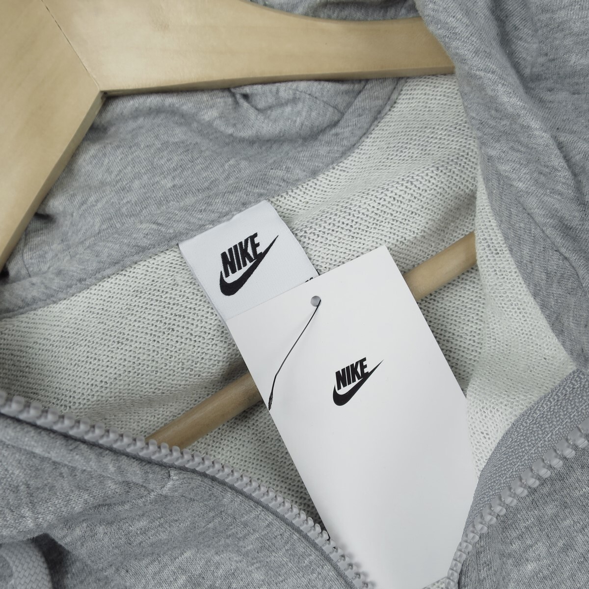  new goods *NIKE/ Nike / French Terry full Zip Parker 649/063 ash /[M]