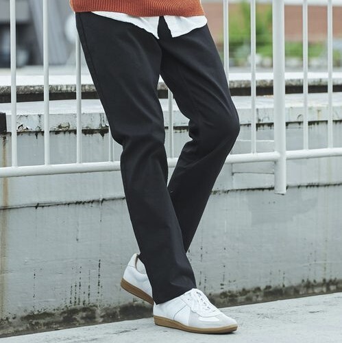 new goods * United Arrows /ko-en/coen/ stretch slim beautiful legs pants 0238/09 black /[XL]