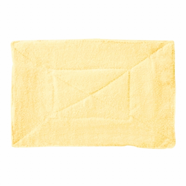 CONDOR(コンドル) カラー雑巾 黄 入数：10枚入 JZU0404_画像1