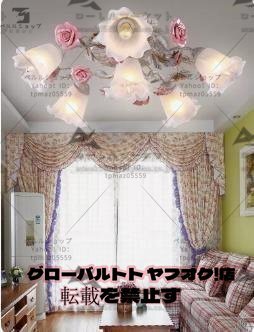 高品質 可愛いアンティーク調・薔薇シャンデリア 天井照明器具 高品質 可愛いアンティーク調・薔薇シャンデリア 天井照明器具