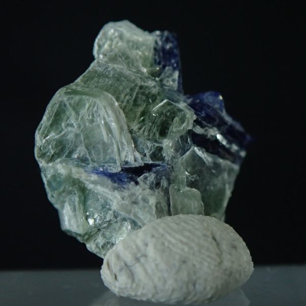 サファイア 原石 1.5g サイズ約11mm×11mm×6mm パキスタン産 コランダム 鋼玉 dmk402 天然石 パワーストーン 鉱物の画像5