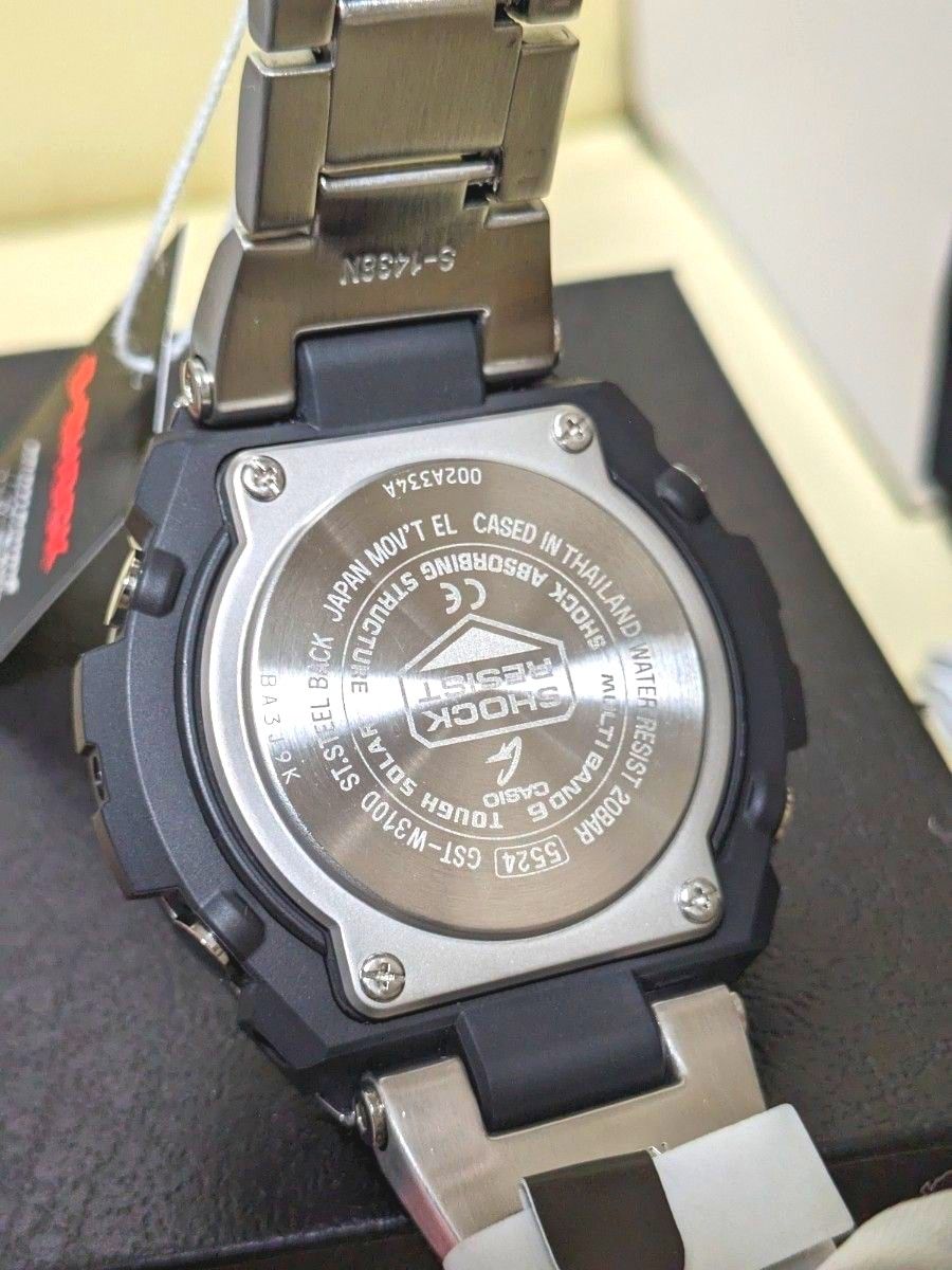 中古〓激安 カシオ ジーショック GST-W310D-1AJF 電波ソーラー 中古〓激安 カシオ ジーショック GST-W310D-1AJF 電波ソーラー
