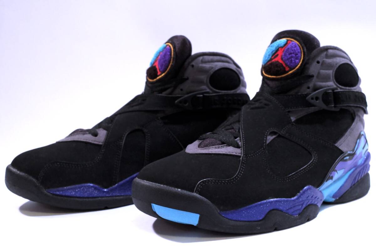 本物/2015年 NIKE AIR JORDAN8 RETRO 極少限定AQUA US9/27cm 1度短時間使用のみ/新品のような極上美品 dunk sb max95 og dunk sb fragment_確実な本物、正規品を保証します